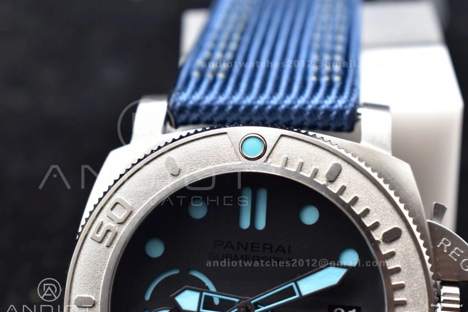 PAM985 TI Tit Submersible Cozy 997 NY Horn Blue Mike P VSF 1122